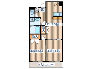 リリ－マンション１号館の物件間取画像